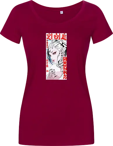 Japanisches Mädchenplakat