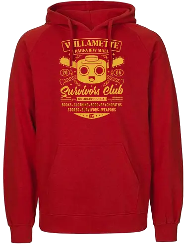 Willamette Parkview Survivor - zombie, servbot, video game, gaming, gamer, survival horror, terror, Horror, biohazard - Fairtrade Hoodie