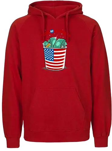 buck of happiness - money, font, graffiti, cool, love, politics, happy, american - Fairtrade Hoodie