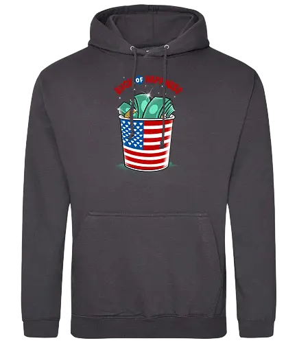 buck of happiness - money, font, graffiti, cool, love, politics, happy, american - Standard Hoodie