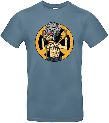 Weaponholio X - weapon x, Superhero, weapon-x, comics, funny cartoons, savage mutant, bungholio, snikt, adamantium, x-23, 90's cartoons, classic cartoons - Standard T-Shirt