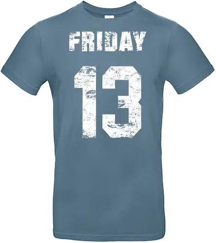 Friday the 13th - slasher, horror, halloween, friday the 13th, scary, crystal lake, baseball, killer, trick or treat, mask, serial killer, devil, 13, demon, ghoul, paranormal, gore, thriller, horror movie, creepy - Standard T-Shirt