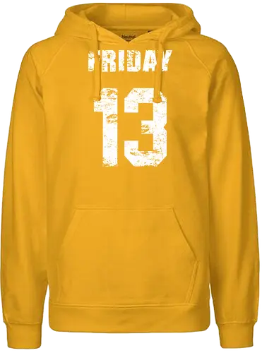 Friday the 13th - slasher, horror, halloween, friday the 13th, scary, crystal lake, baseball, killer, trick or treat, mask, serial killer, devil, 13, demon, ghoul, paranormal, gore, thriller, horror movie, creepy - Fairtrade Hoodie