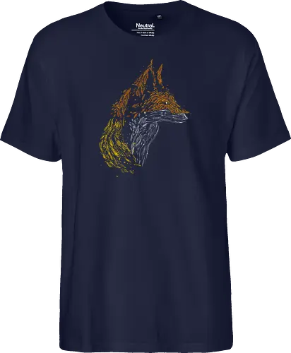 Fox in leaves