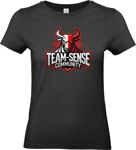 Team-Sense - Team-sense, Emblem, Stier - Standard T-Shirt (Frauen)