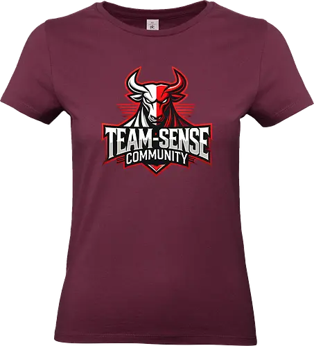 Team-Sense - Team-sense, Emblem, Stier - Standard T-Shirt (Frauen)
