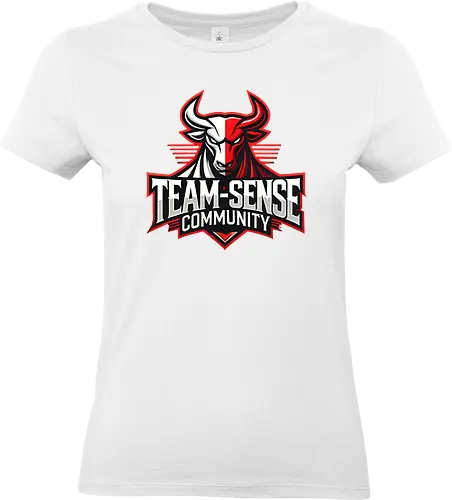 Team-Sense - Team-sense, Emblem, Stier - Standard T-Shirt (Frauen)