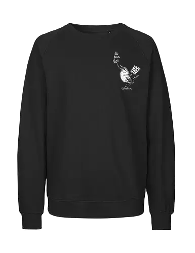 Anti-FPÖ-Zaunkönig - alle hassen nazis, zaunkönig, fck fpö, nofpö - Fairtrade Sweatshirt