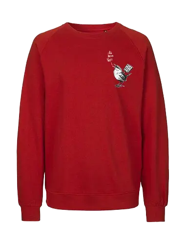 Anti-FPÖ-Zaunkönig - alle hassen nazis, zaunkönig, fck fpö, nofpö - Fairtrade Sweatshirt