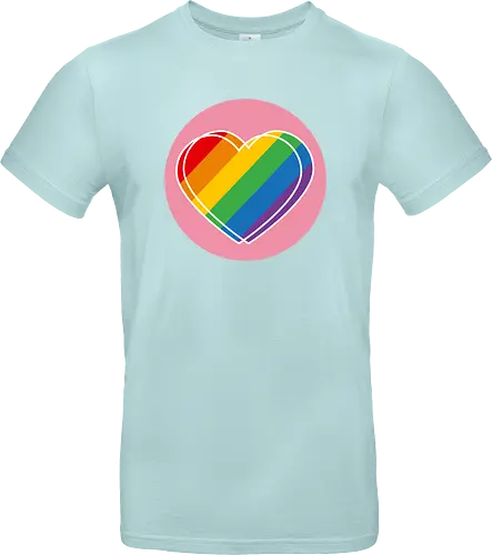 Pride Herz - Kreis - Standard T-Shirt
