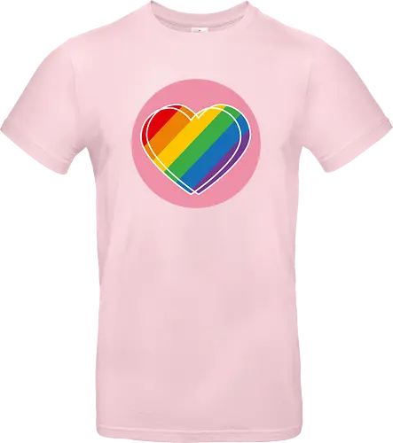 Pride Herz - Kreis - Standard T-Shirt