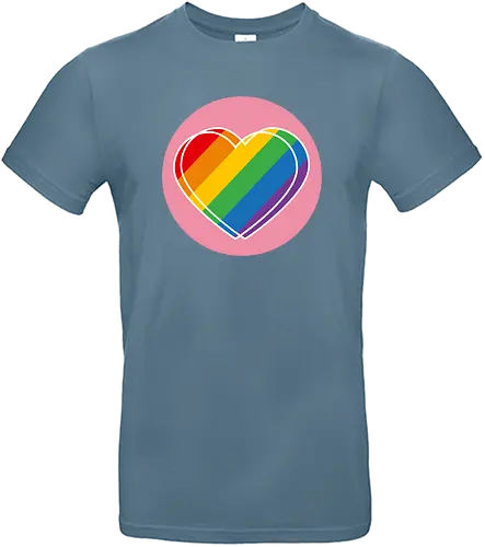 Pride Herz - Kreis - Standard T-Shirt