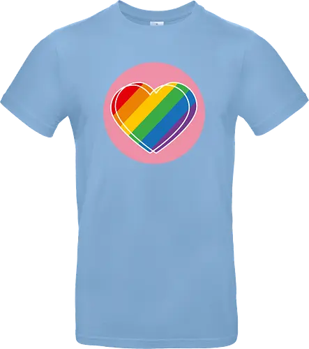 Pride Herz - Kreis - Standard T-Shirt