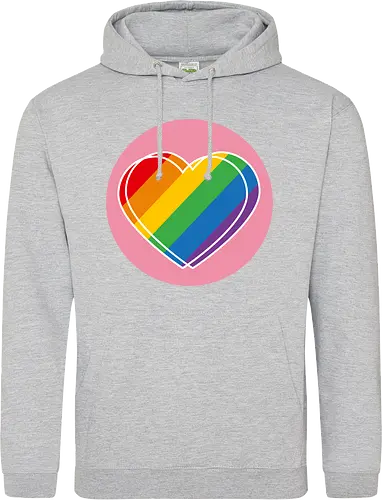 Pride Herz - Kreis - Standard Hoodie