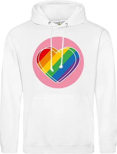 Pride Herz - Kreis - Standard Hoodie