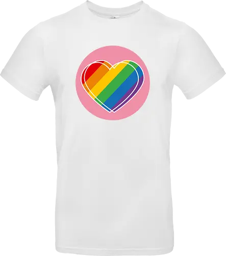 Pride Herz - Kreis - Standard T-Shirt