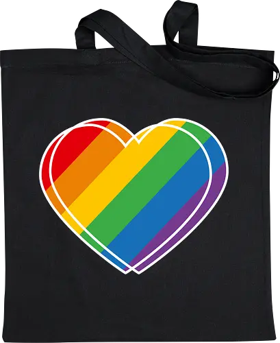 Pride Herz - Stoffbeutel