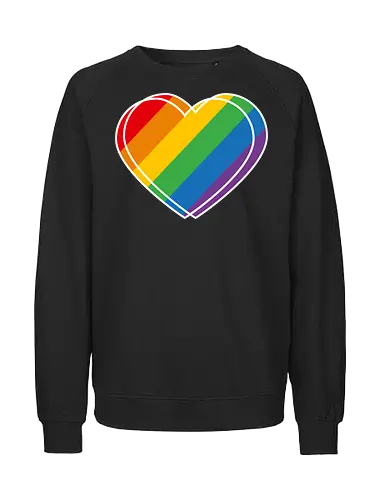 Pride Herz - Fairtrade Sweatshirt