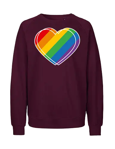 Pride Herz - Fairtrade Sweatshirt