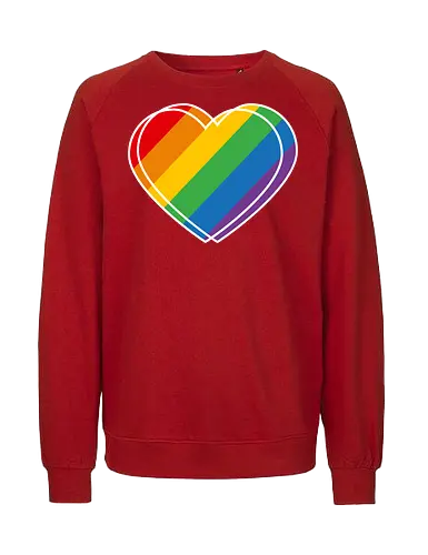 Pride Herz - Fairtrade Sweatshirt