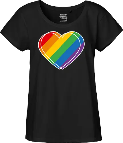 Pride Herz - Fairtrade Girl Shirt