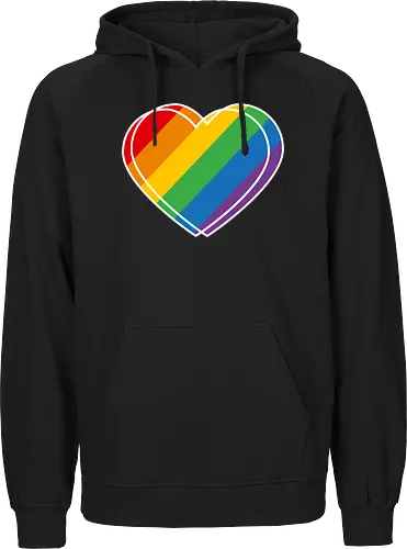 Pride Herz - Fairtrade Hoodie