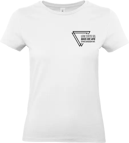 Lebe stets so... - Pocket - schwarz