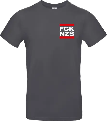 FCK NZS - Pocket - weiß - Standard T-Shirt