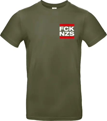 FCK NZS - Pocket - weiß - Standard T-Shirt