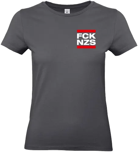 FCK NZS - Pocket - weiß - Standard T-Shirt (Frauen)