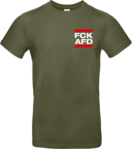 FCK AFD - Pocket - weiß