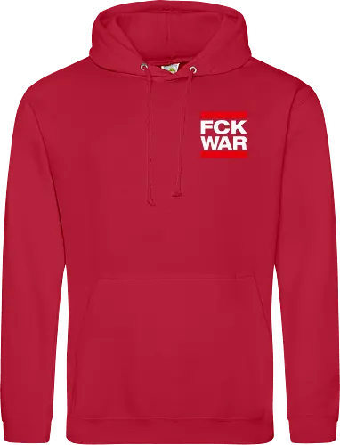 FCK WAR - Pocket - weiß