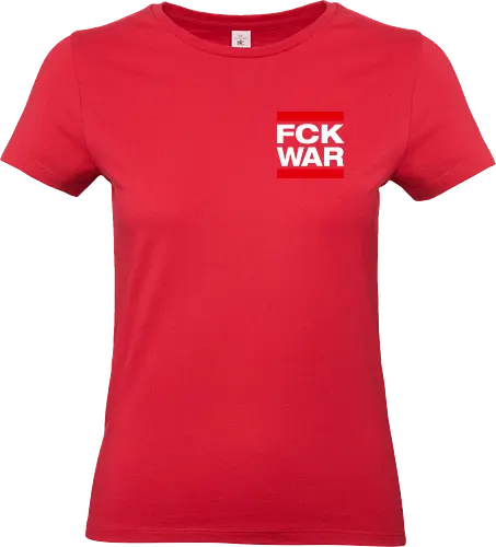 FCK WAR - Pocket - weiß