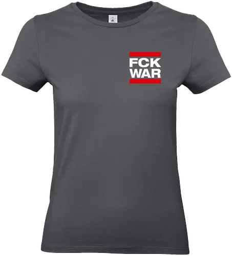 FCK WAR - Pocket - weiß - Standard T-Shirt (Frauen)