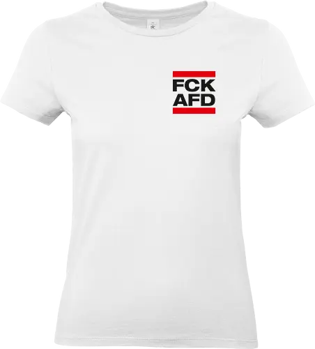 FCK AFD - Pocket - schwarz - Standard T-Shirt (Frauen)