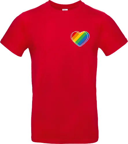 Pride Herz - Pocket - Standard T-Shirt