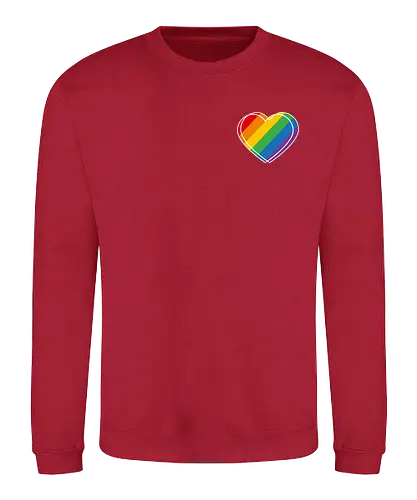 Pride Herz - Pocket - Sweatshirt