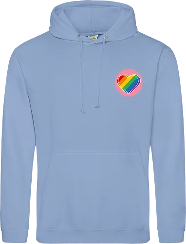 Pride Herz - Pocket - Kreis - Standard Hoodie