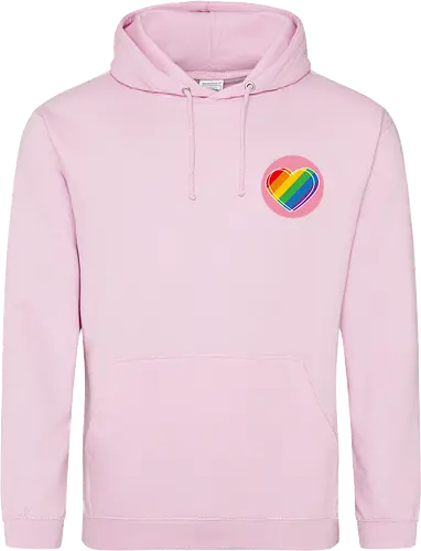 Pride Herz - Pocket - Kreis - Standard Hoodie