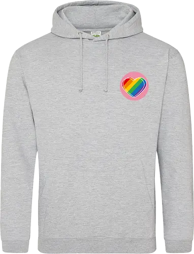 Pride Herz - Pocket - Kreis - Standard Hoodie