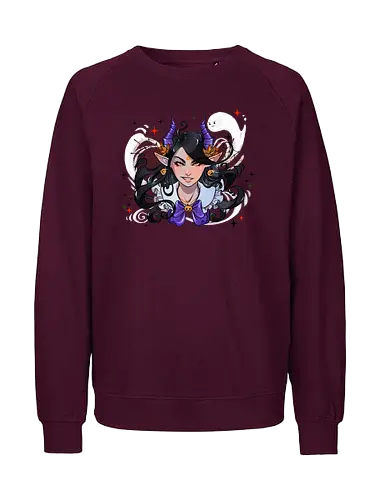 Trick or Treat! 2024 - halloween, pumpkin, ghost, character, anime - Fairtrade Sweatshirt