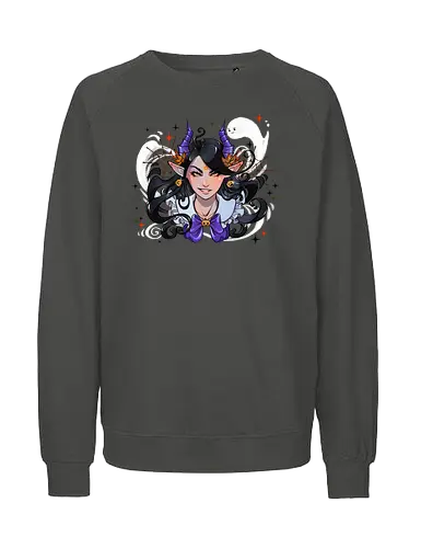 Trick or Treat! 2024 - halloween, pumpkin, ghost, character, anime - Fairtrade Sweatshirt