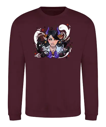 Trick or Treat! 2024 - halloween, pumpkin, ghost, character, anime - Sweatshirt