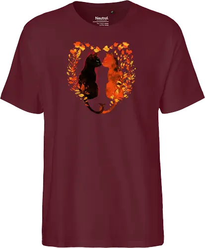 Cats,fall and love