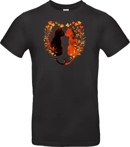Cats,fall and love