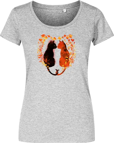 Cats,fall and love