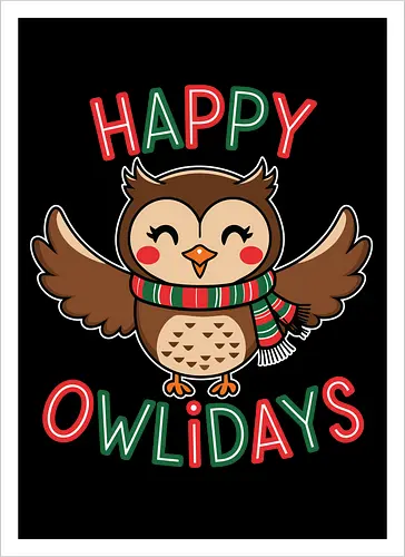  Happy Owlidays