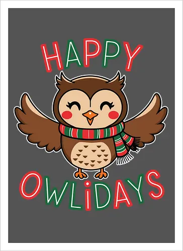  Happy Owlidays