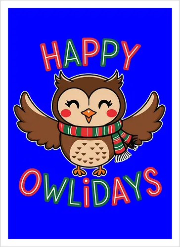  Happy Owlidays