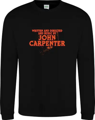 Written and directed and music by John Carpenter